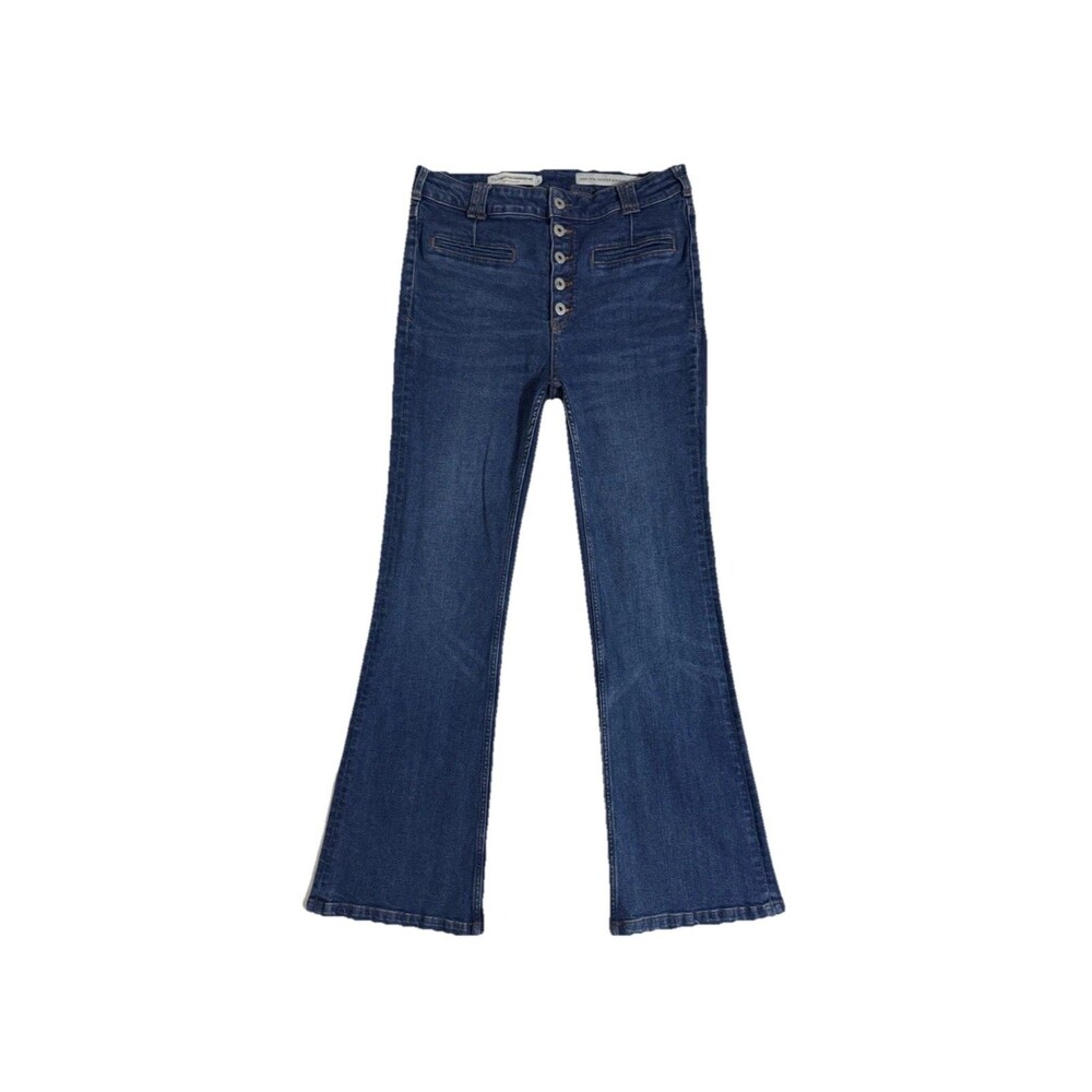 Anthropologie Pilcro & The Letterpress High‎ Rise Trouser Bootcut size 30 (10)